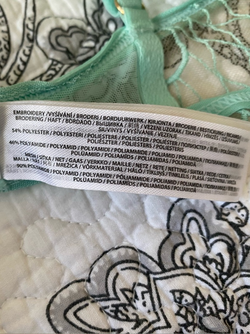 Bluebella Rosetta Wired Bra 34DD/E Sheer bra Rosetta Embroidered Underwire Bra - Picture 8 of 14